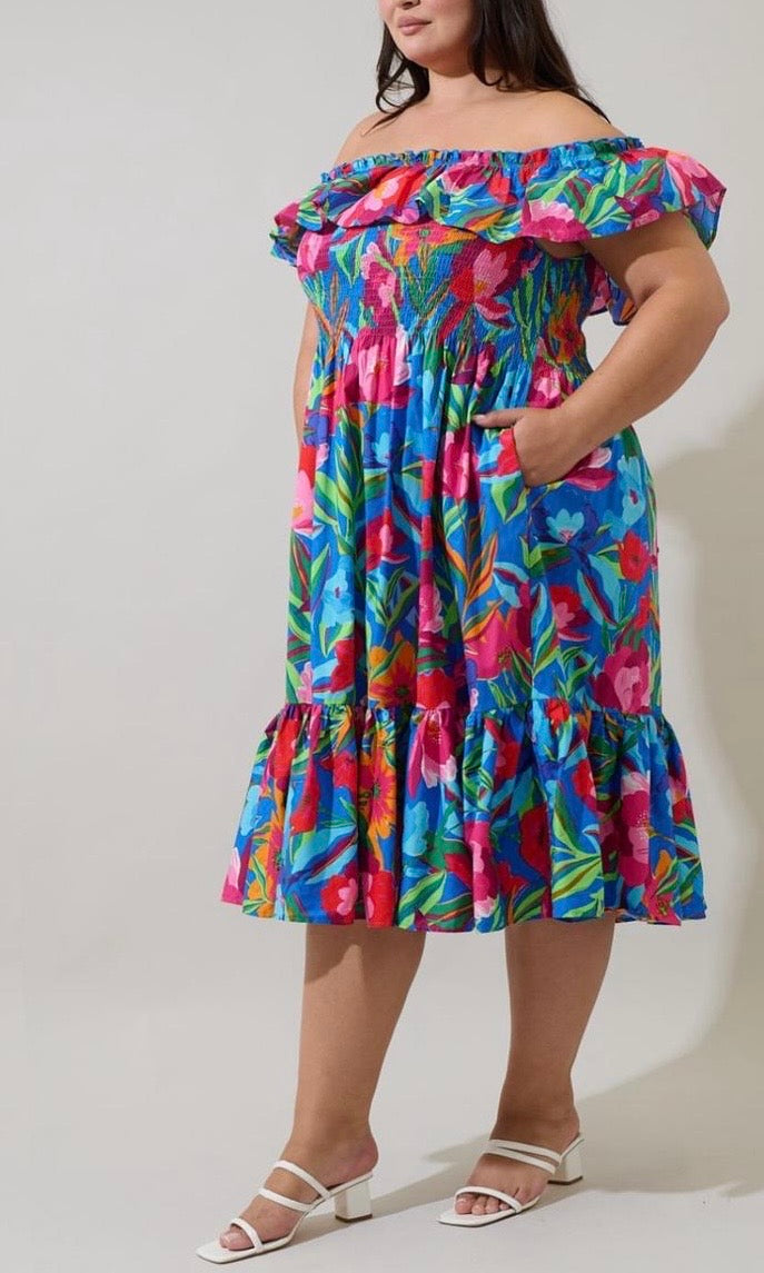 VESTIDO CLARISA ESTAMPADO FLORAL