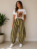 Sarisa Camiseta Blanca “Iconic” con Estampado de Perrita Fashionista