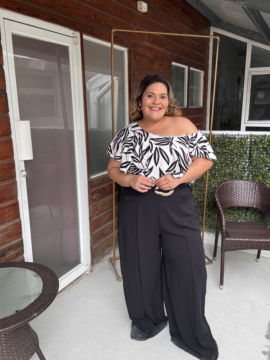 PANTALON DINA NEGRO