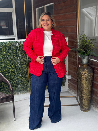 SARISA BLAZER ROJO