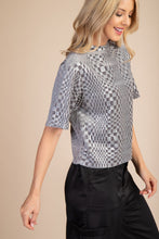 Cargar imagen en el visor de la galería, GREY SEQUIN BLOUSE