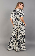 Cargar imagen en el visor de la galería, PANTALON CAROLINA PALAZZO BLANCO/NEGRO