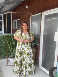 VESTIDO PAULA HOJA VERDE
