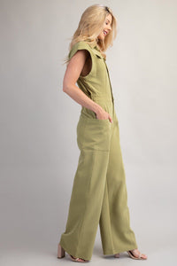 JUMPSUIT LARGO GREEN