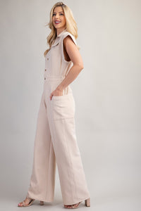 JUMPSUIT LARGO BEIGE