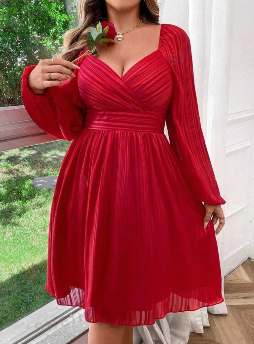 VESTIDO MARI ROJO