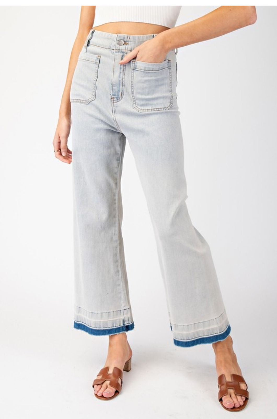 PANTALON DENIM CLARO