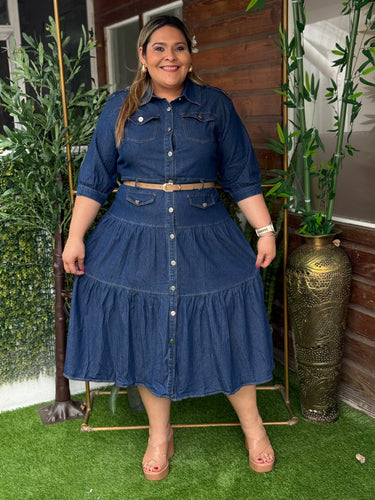 VESTIDO LAURA AZUL