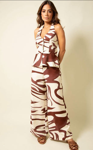PANTALON PRICILA CHOCOLATE