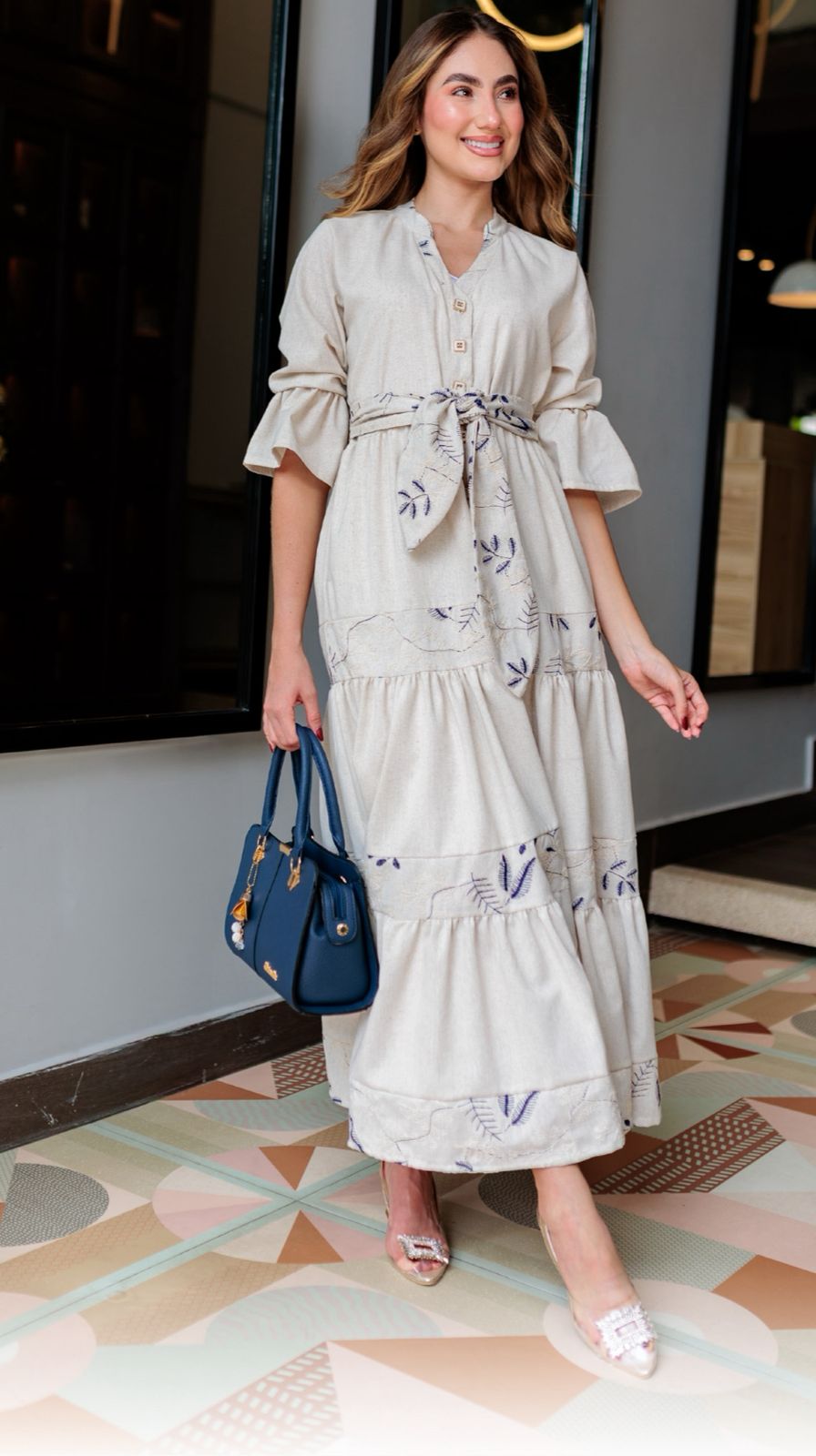 VESTIDO ANA LINO
