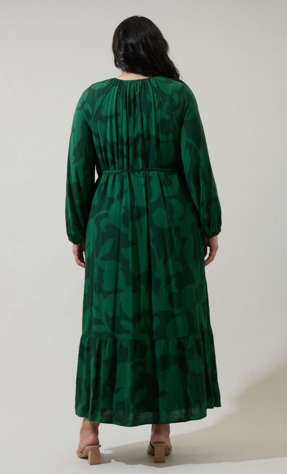 VESTIDO ROCIO PLUS SIZE VERDE