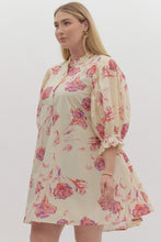Cargar imagen en el visor de la galería, VESTIDO LORENA CREAM