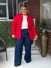 Cargar imagen en el visor de la galería, SARISA BLAZER ROJO