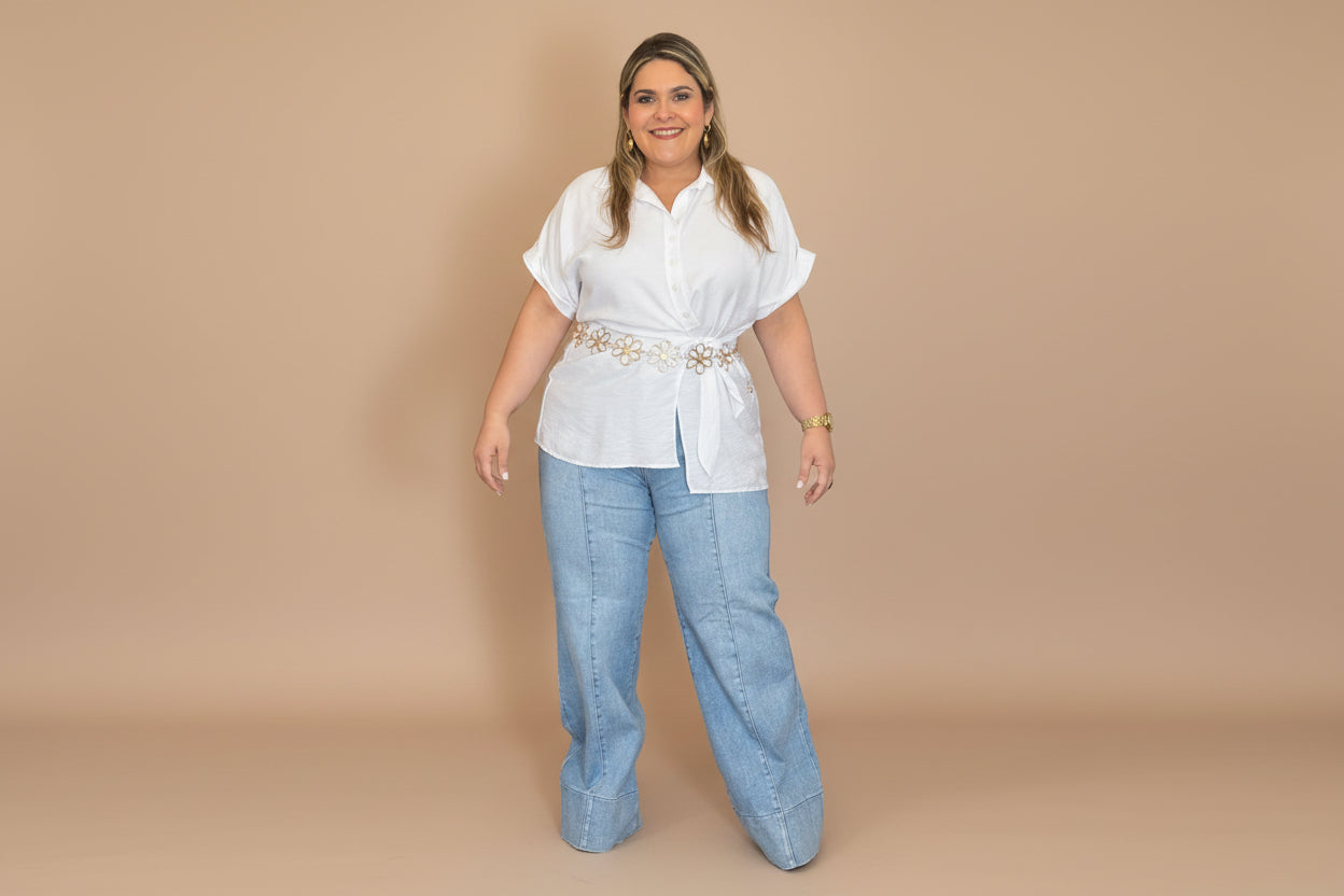 BLUSA ESMERALDA BLANCA