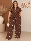 Conjunto de Lunares Plus Size