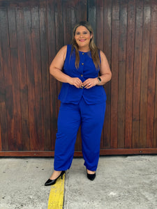 SARISA PLUS SET AZUL REY