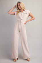 Cargar imagen en el visor de la galería, JUMPSUIT LARGO BEIGE