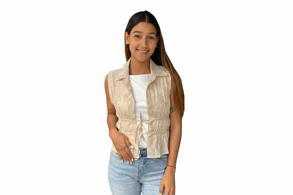 VEST ARENE  BORDADO