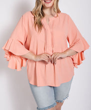Cargar imagen en el visor de la galería, BLUSA GIGIO SALMON