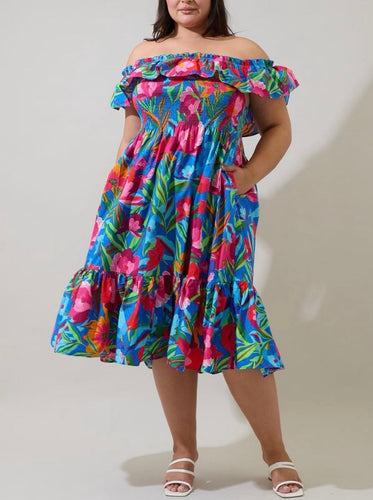 VESTIDO CLARISA ESTAMPADO FLORAL