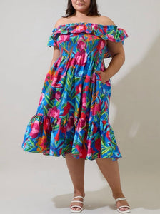 VESTIDO CLARISA ESTAMPADO FLORAL