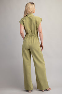 JUMPSUIT LARGO GREEN