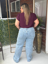Cargar imagen en el visor de la galería, PANTALON  DENIM BLUE  PLATA