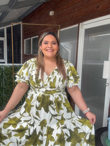 VESTIDO PAULA HOJA VERDE