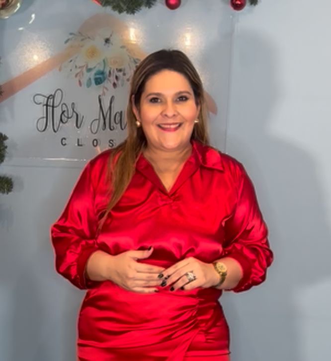BLUSA ROJA SATIN