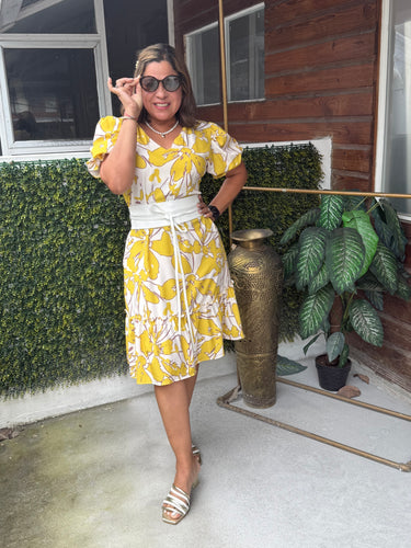 VESTIDO ALDENORA AMARILLO