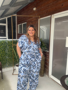 JUMPSUIT LUNA VERDE-AZUL