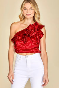 CROP TOP REINA ROJO