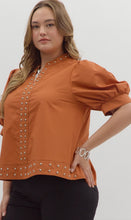 Cargar imagen en el visor de la galería, BLUSA MARGARITA COBRE