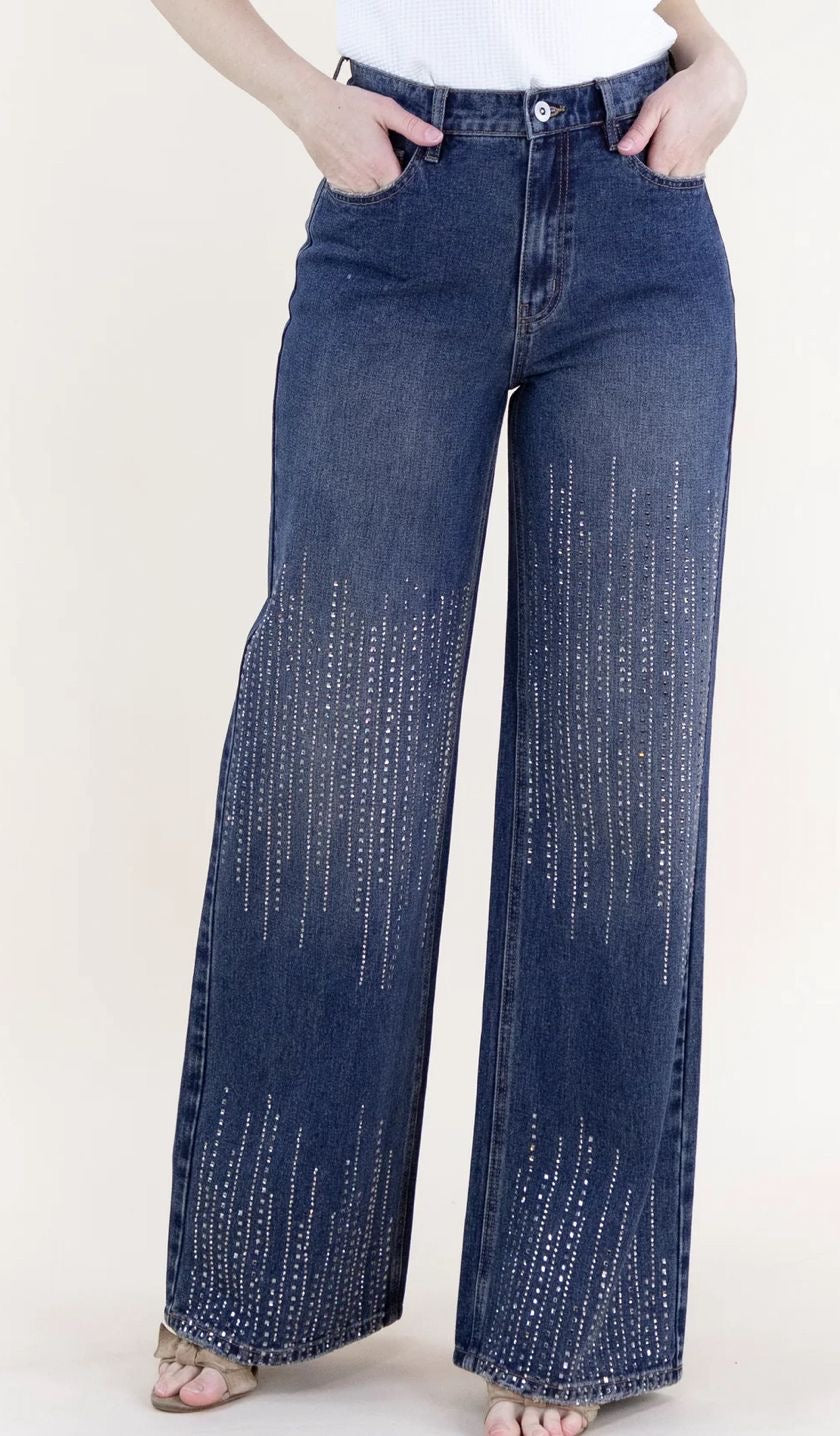 JEANS ORIGINAL BRILLOS