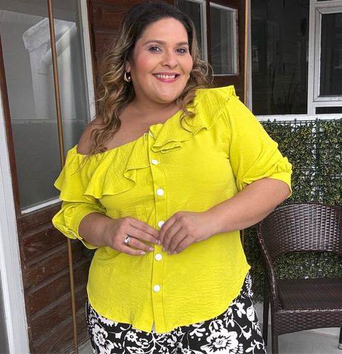 BLUSA MACARENA VERDE LIMA