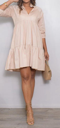 VESTIDO MARILYN BEIGE