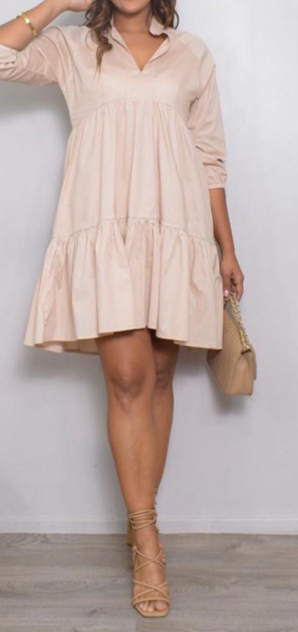 VESTIDO MARILYN BEIGE