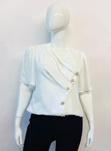 Cargar imagen en el visor de la galería, BLUSA GIORGINA BLANCA