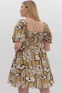 VESTIDO PRINCESA TAUPE