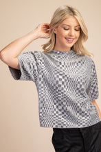 Cargar imagen en el visor de la galería, GREY SEQUIN BLOUSE