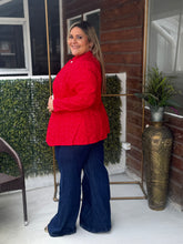 Cargar imagen en el visor de la galería, SARISA BLAZER ROJO
