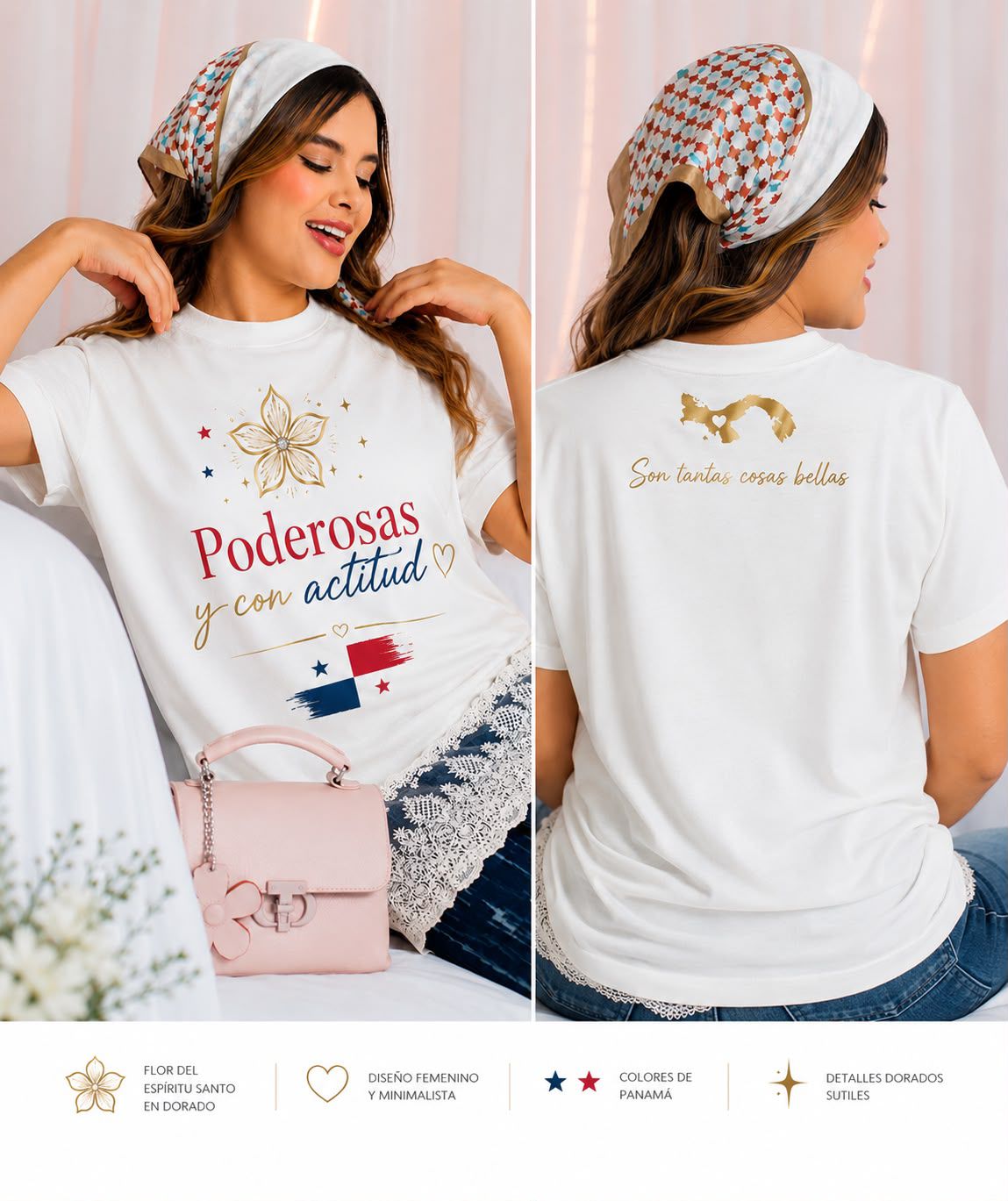 T-Shirt  para Mujer Poderosas y con Actitud | Ropa para mujer en  Panamá