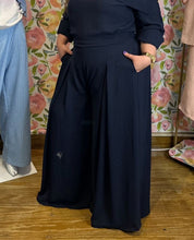 Cargar imagen en el visor de la galería, WIDE NAVY PANT
