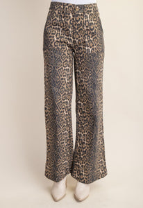 PANTALON LEOPARD