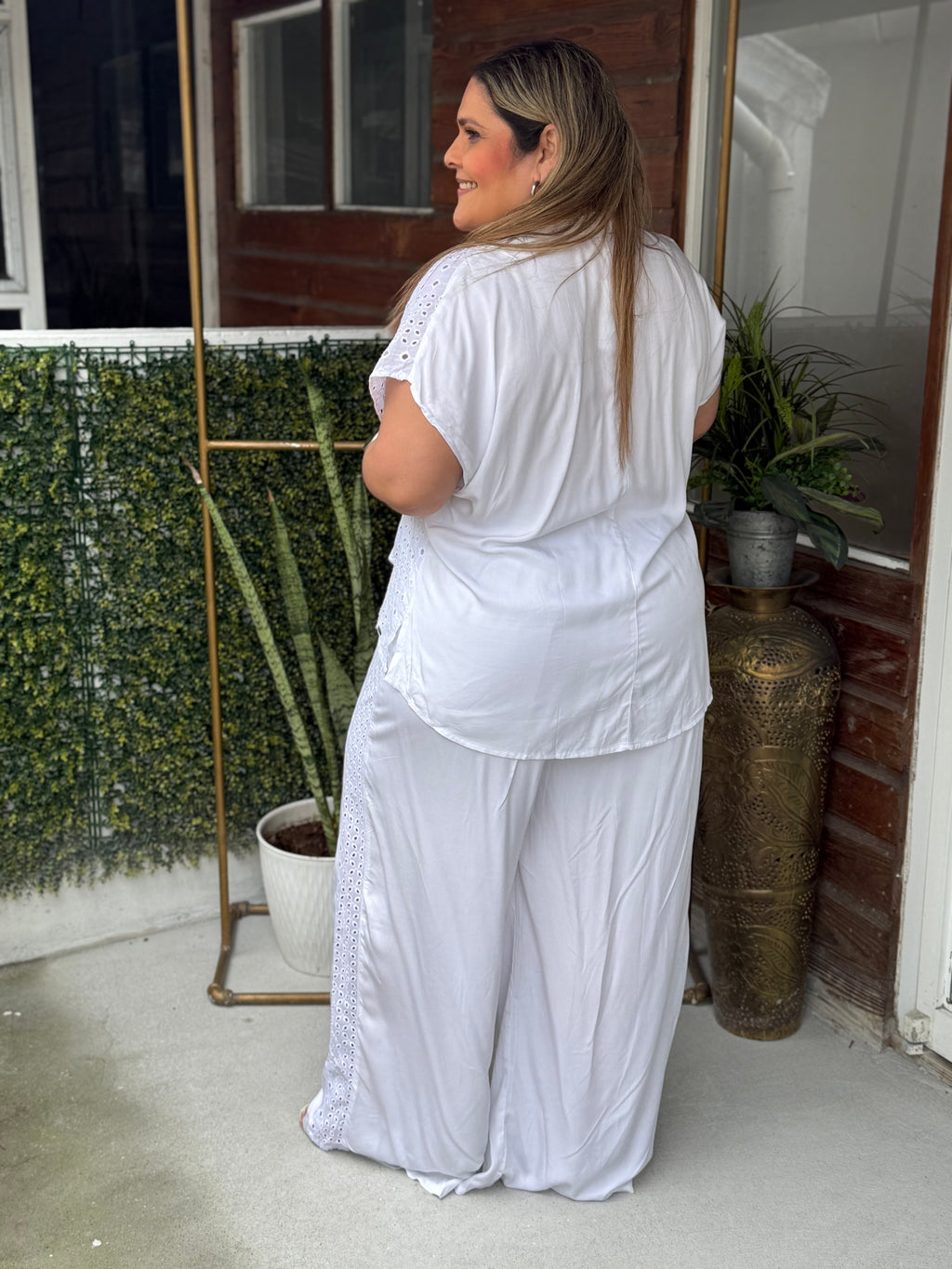 PLUS SET OJALILLO BLANCO