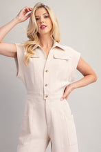 Cargar imagen en el visor de la galería, JUMPSUIT LARGO BEIGE