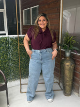 Cargar imagen en el visor de la galería, PANTALON  DENIM BLUE  PLATA
