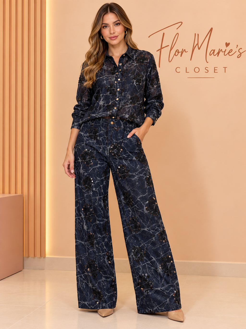 Conjunto Denim Chaqueta y Pantalón