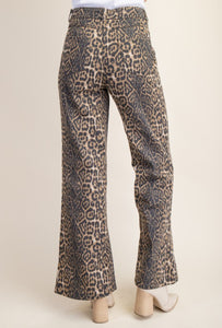 PANTALON LEOPARD