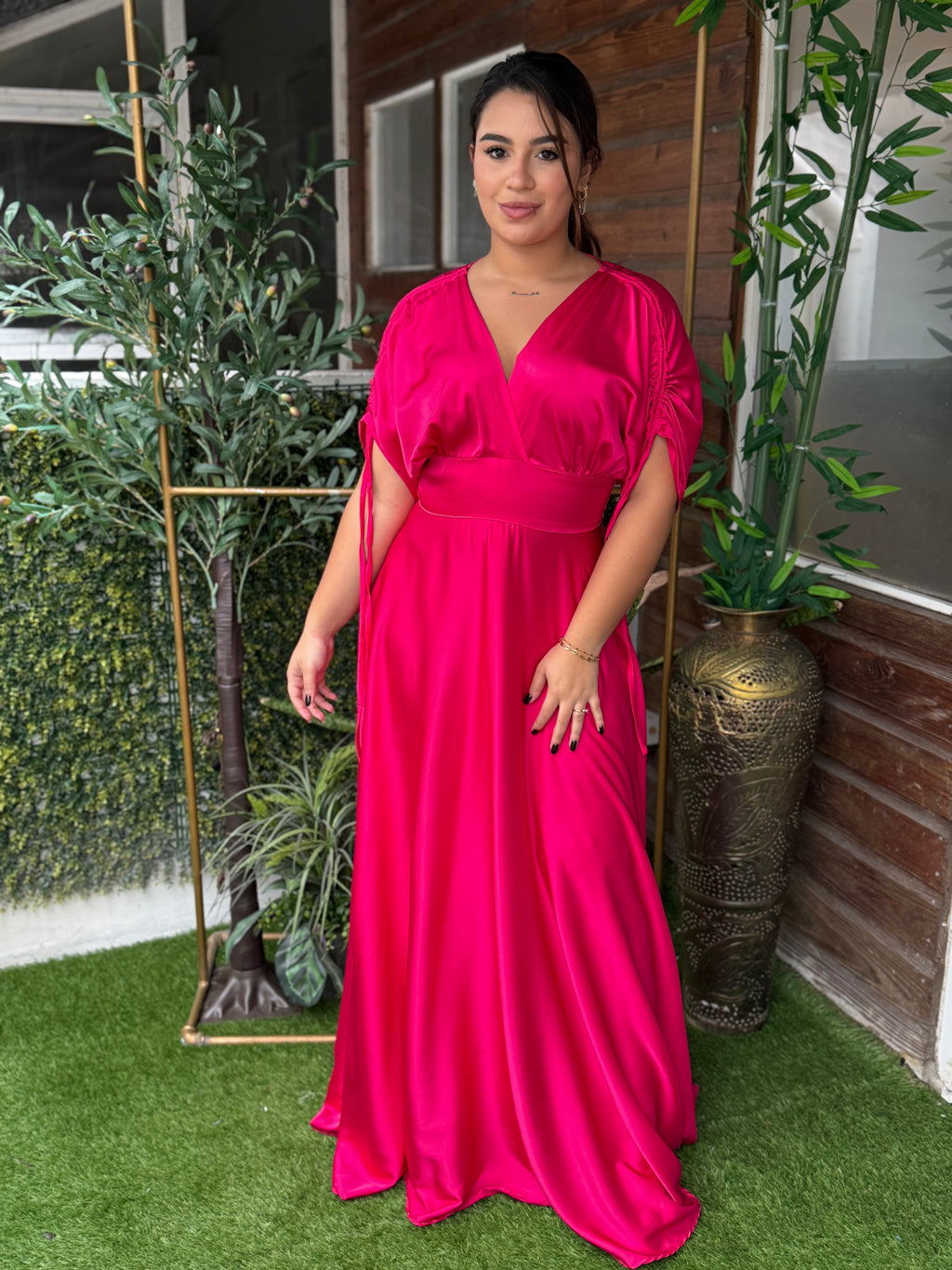 VESTIDO DARIELA ROJO